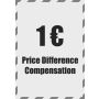 1€ Price Difference Compensation